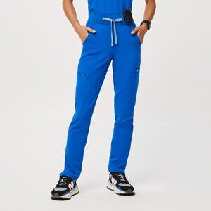 #11 NEW FIGS Yola Scrub Pants Large Royal Blue